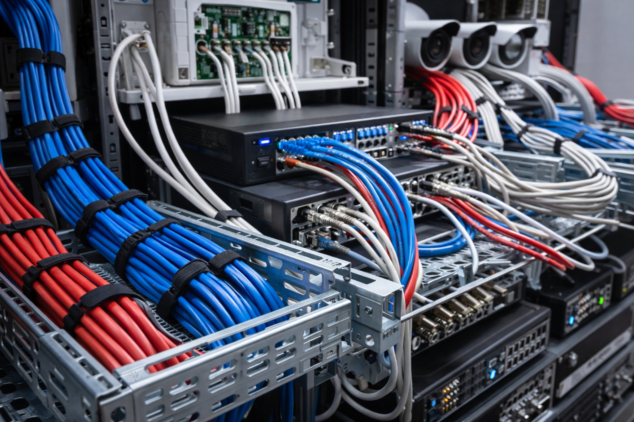 Low Voltage & Security Cabling Low Voltage & Security Cabling