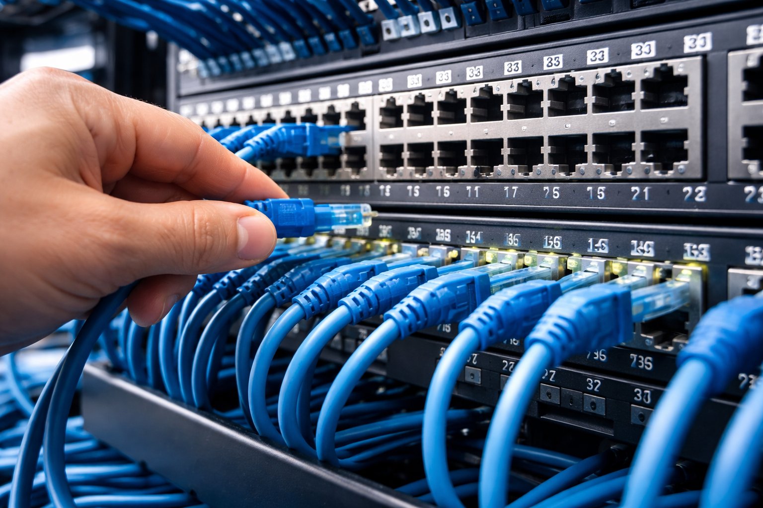 Network Cabling (Cat5e/Cat6/Cat6A) Network Cabling (Cat5e/Cat6/Cat6A)